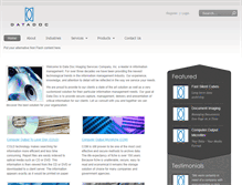 Tablet Screenshot of datadocimaging.com